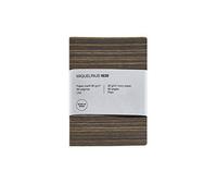 Miquelrius - Cuaderno de notas A5 reciclado (148 x 210 mm), 48 hojas lisas, Papel color marfil de 90 g/m², Cubierta de papel flexible y resistente con textura madera