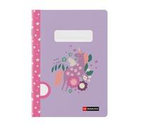 Miquelrius - Cuaderno grapa A5 liso, 48 hojas de papel extra opaco de 70 g/m², Encuadernación grapada, Tapa de cartulina plastificada, Guarda impresa, Espacio para el nombre, Wish