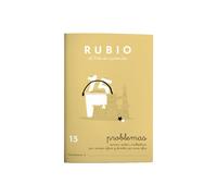 Miquelrius - CUADERNO RUBIO A5 OPERAC.y PROBLEMAS 15 - Pack de 10 unidades P15