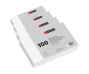 Miquelrius - Fichas de cartulina 200 g/m², Tarjetas de estudio y preparación para oposiciones, Pack 200 fichas lisas para notas, Tamaño 95 x 65 mm, Flashcards, Material escolar y de oficina