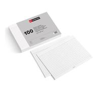 Miquelrius - Fichas de Cartulina Rayadas 100 Uds, 215 x 160 mm