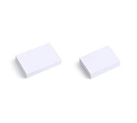 Miquelrius - Lote de 100 Fichas para Notas, Rayado Horizontal, 100 x 150 mm + 100 Fichas para Notas, Lisas, 65 x 95 mm