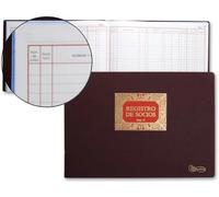 Miquelrius n.13 Libro Folio Apaisado 100 Hojas Registro de Socios