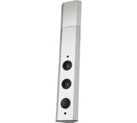 MIRA ECK 2: Element de enchufe empotrado de acero inoxidable, doble, con interruptor para iluminación/enchufes/regleta de enchufes