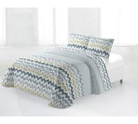 Miracle Home. Colcha Bouti 100% Microfibra cepillada, Ligera y traspirable Caripi Ultras. 235 x 265 cm. Cama 135