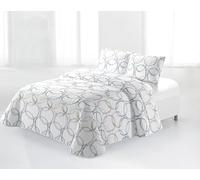Miracle Home. Colcha Bouti 100% Microfibra cepillada, Ligera y traspirable Ibarra Ultras. 250 x 265 cm. Cama 150