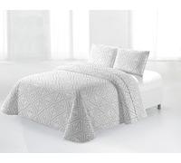Miracle Home. Colcha Bouti 100% Microfibra cepillada, Ligera y traspirable Zonze Ultras. 250 x 265 cm. Cama 150