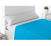 Miracle Home Sábana Encimera Ajustable, Suave y Cómoda, Turquesa, Cama 105 cm