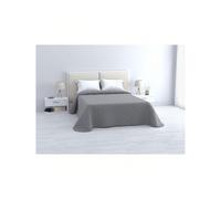 MIRAMAX- Colcha Bouti Rombos Lisa o Estampada, Colcha Cubre Cama 100% Poliéster. Fina, Extra Suave y Ligera. Ideal para Primavera y Verano.90/105/135/150CM Gray