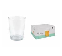 MIRAMAX-Vasos de Cristal Taska Multiuso - Dos Capacidades Disponibles (230 cc y 520 cc) Set of 6 taska 520cc glasses