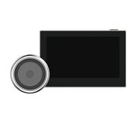 EZVIZ Mirilla inteligente HP2 - Pantalla 4.3" 1080p, Wi-Fi 2.4GHz, 146° - Argento + obsequio