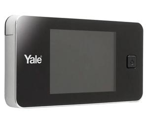 Mirilla digital Yale - Pantalla LCD de 8,1 cm (3,2") - Funciona con batería - 1 cámara - Color plateado