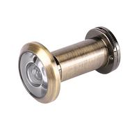 Mirilla para Puerta de 16mm con Gran Angular de 200 Grados, Lente de Alta Claridad para Puertas de 35mm a 60mm (1-3/8" a 2-3/8"), Visor de Seguridad de Aleación con Cubierta de Privacidad Giratoria
