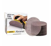 Mirka 5423205018 Abranet Grip P180 125 Mm, 50 Por Pack