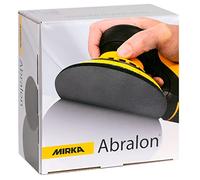 Mirka Abralon Muela pulidora Ø 125mm cierre adhesivo grano 360, 20/paquete, para lijar y pulir laca, madera, plásticos