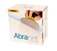 Mirka Disco de lijado Abranet P320 150 mm Plateado 50 unidades