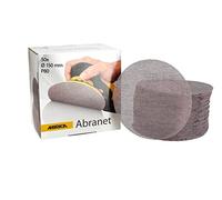 Mirka Disco abrasivo Abranet P80 150 mm 50 unidades Plateado