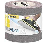 Mirka rollo de lijado Abranet 115 mm x 10 m – grano P120, cierre adhesivo – 1 rollo