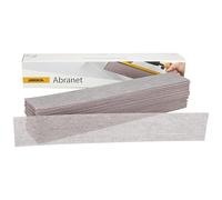Mirka Abranet tiras de lijado de malla 70x198 mm cierre adhesivo/grano P80 / 50 uds/para lijar madera, masilla, barniz, plástico / 5415105080