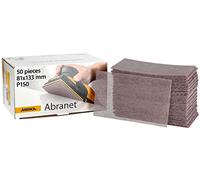 Mirka Abranet tiras de lijado de malla 81x133 mm cierre adhesivo/grano P150 / 50 piezas/para lijar madera, masilla, barniz, plástico / 5417805015
