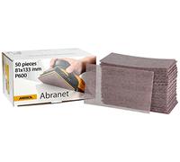Mirka Abranet tiras de lijado de malla 81x133 mm cierre adhesivo/grano P600 / 50 piezas/para lijar madera, masilla, barniz, plástico / 5417805061