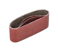 Mirka - banda abrasiva - 75x457 mm grano P40 3 unidades | Cinta abrasiva de tela de alta calidad grano P40 ideal para lijadora de banda para lijar madera y metal duradero y eficiente