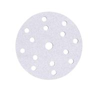 Mirka Basecut - Discos de lija de 150 mm, 150 mm, 100 unidades, abrasivos P80, grano P80, discos de lija para reacabado automotriz, sistema de extracción de polvo al vacío de 15 agujeros