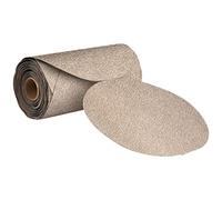 Mirka Basecut - Papel de lija de grano 120 PSA Linkroll de 5 pulgadas, 100 unidades, discos de lija adhesivos para lijadora orbital, almohadillas de papel de lija para reacabado automotriz, madera y