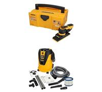 Mirka DEOS II 383 Lijadora orbital en maletín 70x198mm 300 W Lijadora de bajas vibraciones + Mirka aspiradora industrial en seco y húmedo 25 litros