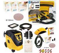 MIRKA DEROS 125/150Mm 5Mm + Aspiradora 1230 M AFC + RoundyKit KIT1622WOMDE