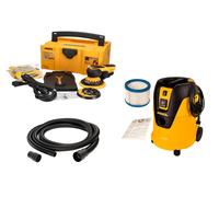 MIRKA DEROS II Schleifkit 125/150mm 2,5/5,0/8,0mm + Sauger 1025 L PC