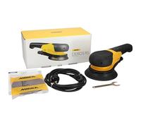 Mirka DEROS RS 600 Ø 150 mm/Potente lijadora rotativa para madera y hormigón/motor de 750 W/700-2500 RPM/diseño ligero (1,8 kg) / conectividad Bluetooth