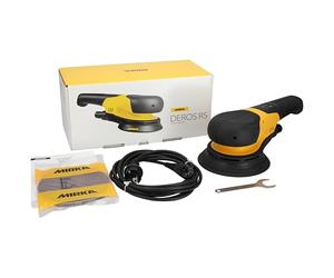 Mirka DEROS RS 600 Ø 150 mm/potente lijadora rotativa para madera y hormigón/motor de 750W / 700-2500 RPM/diseño ligero (1,8 kg) / conectividad Bluetooth