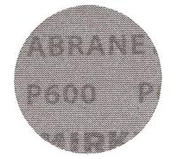 MIRKA Discos abrasivos Abranet, diámetro 77 mm, tecnología GRIP, grano P600, tipo rejilla, paquete de 50 unidades.