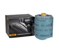Mirka Galaxy - Papel de lija de 5 pulgadas, grano 80, 100 discos/rollo de eslabones, autoadhesivo PSA - Abrasivo de alta calidad para resina epoxi, madera, metal, tecnología sin obstrucciones