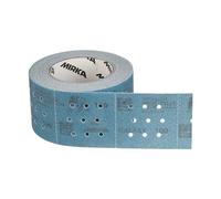 Mirka Galaxy - Rollo de lijado perforado de 2.75 x 33.5 pies, grano 100, 146 hojas/rollo (2.75 x 2.75 pulgadas), abrasivo de alta calidad para resina epoxi, madera, metal, tecnología de autoafilado