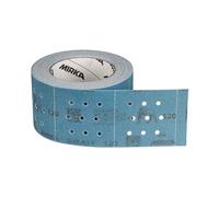 Mirka Galaxy - Rollo de lijado perforado de 2.75 x 33.5 pies, grano 120, 146 hojas/rollo (2.75 x 2.75 pulgadas), abrasivo de alta calidad para resina epoxi, madera, metal, tecnología de autoafilado