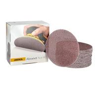 MIRKA Lote DE 25 Discos ABRASIVO para Lijado ABRANET Ace HD 150 MM Grano 60 Ref AH24102560, Marrón, 150mm