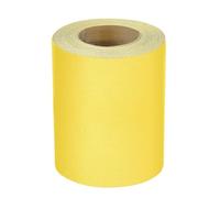 Mirka Papel de lija amarillo 93 mm x 5 m P240 rollo | Ideal para lijado de madera dura blanda pintura masilla y plásticos compatible con herramientas eléctricas y decapantes