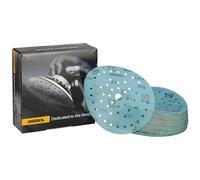 Mirka Discos de lijado Galaxy 150 mm grano 320 cierre adhesivo para epoxi y madera 50 uds