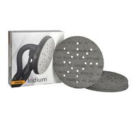 Mirka Papel de lija Iridium Ø 225 mm Grano 40 cierre adhesivo