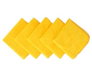 Mirka Polarshine Marine Paño de Limpieza de Microfibra / 400 x 400 mm/Amarillo / 5 uds / 7991500111