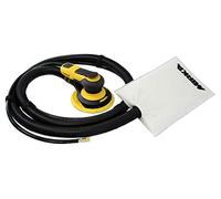 MIRKA PROS650DB - Extracción automática de aire comprimido (bolsa para el polvo) (150 mm de diámetro, 48 orificios, 5,0 mm, rosca de 5/16", incluye plato de poliuretano de 48 orificios, superficie