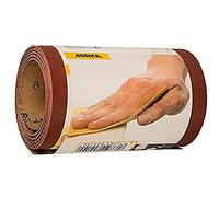 Mirka Red rollo de papel de lija 115mm x 5m / grano P60 / 1 rollo/Para lijar madera, metal y plástico