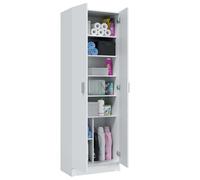 Miroytengo Armario Multiusos Aspiradora Cocina Despensa Lavanderia Auxiliar 59x180 cm