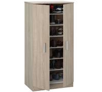 Miroytengo Armario zapatero roble canadian 108x55x36 cm Madera Claro -