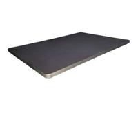 Miroytengo Base Tapizada Gris Marengo 5 Refuerzos Transversales, Tubo 40x30 mm, Tejido 3D Transpirable, 6cm Grosor (135x190, Sin Patas) Marengo - 135x190 cm