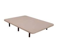 Miroytengo Base Tapizada para Dormitorio 3D Estilo Contemporáneo en Color Beige con 5 Refuerzos Trasversales en Varias Medidas con o sin Patas