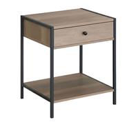 Miroytengo Cabecero con 2 Mesitas de Noche, Cabezal + 2 Mesillas, Muebles Dormitorio Beige y Roble Cambrian 245 cm Light wood