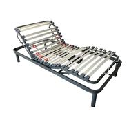Miroytengo Cama Articulada Eléctrica 90x190 cm Motor y Somier (5 Planos de Articulación) Gray - 90x190 cm